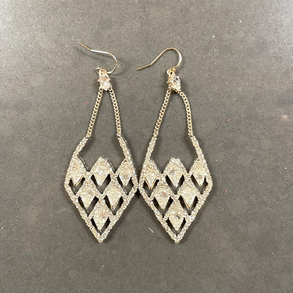 Alexis Bittar Crystal Lattice Earrings